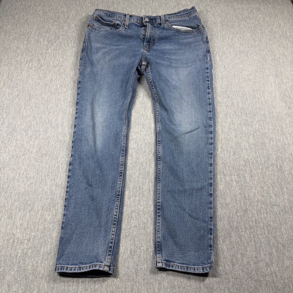 Levi Strauss Jeans Mens 33x30 Blue Slim Taper‎ 512 Denim Pants Casual Button Fly